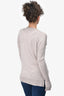 Gilet col en V beige Vince taille S