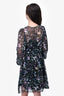 R13 Black Silk Floral Dress Size S