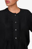 Isabel Marant Etoile Black Cotton Pleated Top Size 38