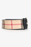 Burberry Coated Canvas Nova check Belt Size 100