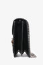 Gucci Black Patent Leather Dollar Interlocking Crossbody Bag