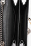 Gucci Black Patent Leather Dollar Interlocking Crossbody Bag