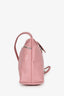 Longchamp Blush Leather Le Pliage Crossbody Bag