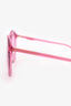 Gucci Pink Frame Round Sunglasses