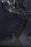 Louis Vuitton Navy Blue Python Leather Capucines BB Top Handle
