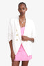 Veronica Beard White Gold Button Blazer Est. Size M