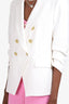 Veronica Beard White Gold Button Blazer Est. Size M