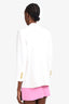 Veronica Beard White Gold Button Blazer Est. Size M