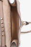 Valentino Taupe Leather Rockstud Crossbody