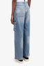 DL1961 Blue Denim Wide Leg Cargo Jeans Size 26