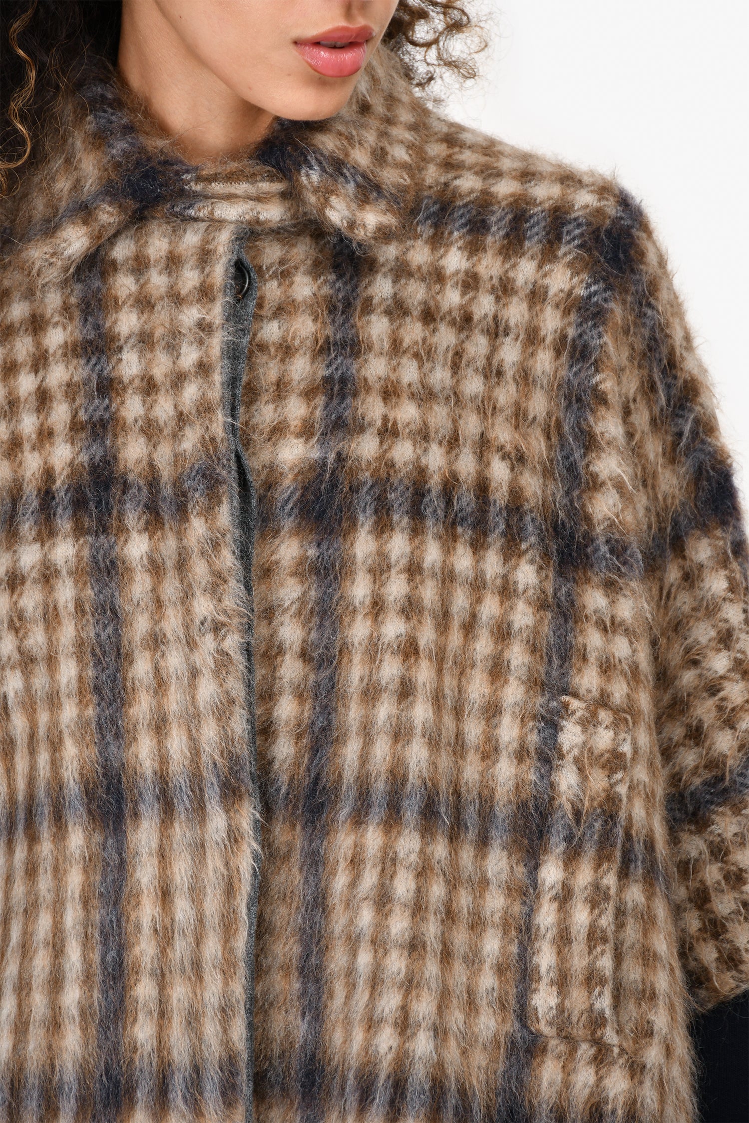 Brunello Cucinelli Check Print Wool/Cashmere Size XXS – Mine & Yours
