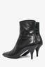 Prada Black Leather Sport Ankle Boots Size 36.5