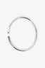 Tiffany & Co. 18K White Gold Diamond Set T Wire Bangle