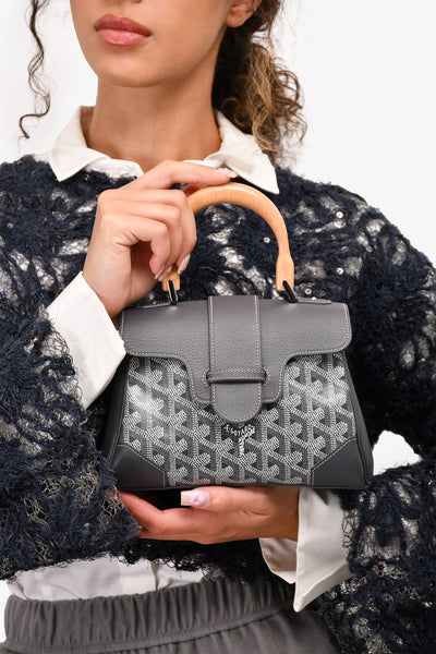 Maison Goyard Goyard Mini Saigon Grey Goyardine Saigon Mini