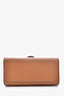 Delvaux Brown Leather Micro Brillant Bag Charm