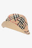 Burberry Beige Tartan Bucket Hat Size L