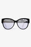 Saint Laurent Black Reflective Lens Sunglasses