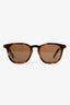 Saint Laurent Brown Tortoiseshell Tinted Sunglasses