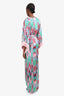 PatBO Multicolour Wave Fringe Trim Wrap Dress Size S