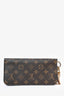 Louis Vuitton Monogram Zip Wallet with Key Chain