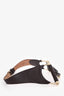 Gucci Brown Calfskin Horsebit Wide Belt Size 65