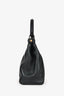 Fendi Black Leather Medium Peekaboo Top Handle With Strap