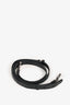 Fendi Black Leather Medium Peekaboo Top Handle With Strap