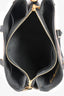 Louis Vuitton Black Leather/Monogram Soufflot MM Bag with Strap