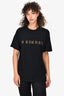 Burberry Black Cotton Nova Check Logo T-Shirt Size M