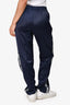 Opening Ceremony Navy Logo Side Detailed Pants Size M