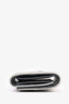 Christian Dior 2016 Silver Grained Leather Small Diorama Wallet