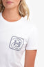 Hermès White Cotton Printed T-shirt Size 42