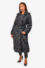 Dorothee Schumacher Black Belted Puffer Coat Size 2