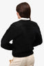 Toteme Black Alpaca V-Neck Sweater Size S