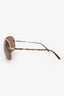 Pre-Loved Chanel™ CC Aviator Tinted Sunglasses