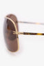 Pre-Loved Chanel™ CC Aviator Tinted Sunglasses