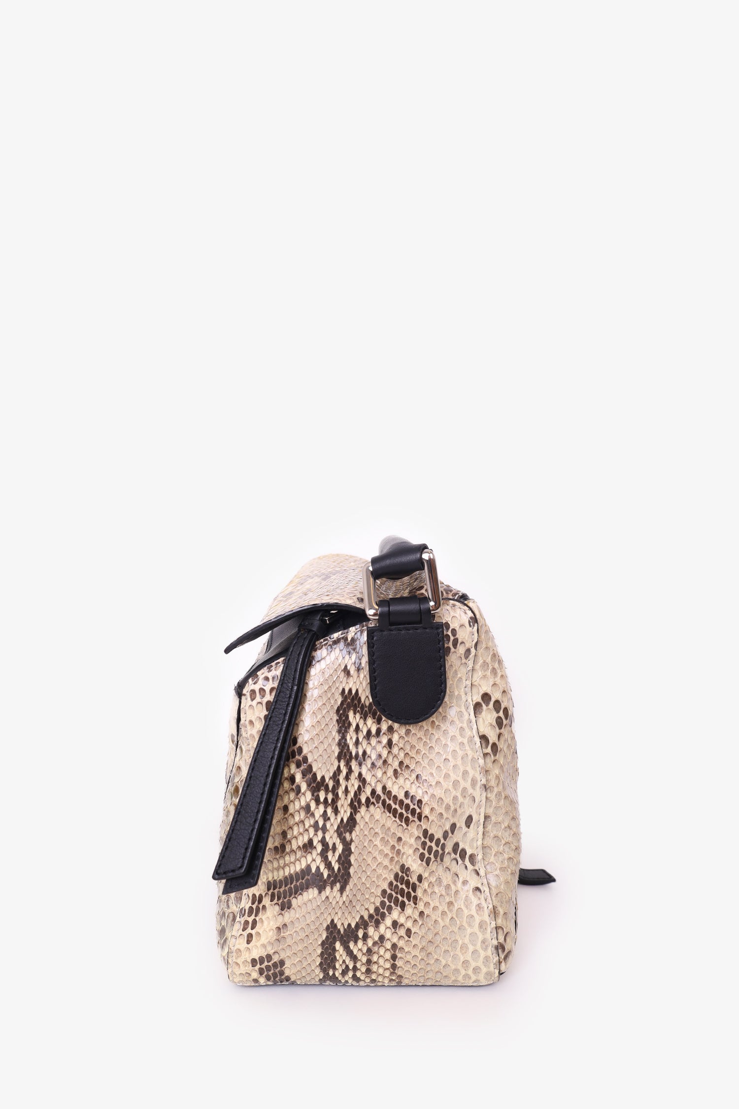 Loewe 2015 Python Leather Medium Puzzle Bag – Mine & Yours