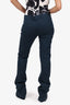 Miu Miu Navy Cotton Pants Size 40
