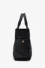 Pre-Loved Chanel™ 2012 Black Leather/Canvas 'Paris Biarritz' Tote Bag