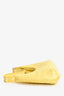 By Far Yellow Yellow Croc Embossed Baby Amber Bag
