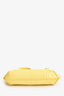 By Far Yellow Yellow Croc Embossed Baby Amber Bag