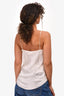 Cinq a Sept White Satin Cami Slip Tank Size XS