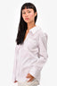 Cinq a Sept White Cotton Button Down Shirt Size XS