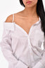 Cinq a Sept White Cotton Button Down Shirt Size XS