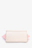 Celine Beige/Pink Tricolor Trapeze Top Handle with Strap