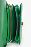 Celine Green Python Leather Medium Box Crossbody
