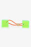Louis Vuitton Green LV Cube Hair Tie