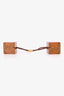 Louis Vuitton Brown LV Cube Hair Tie