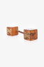 Louis Vuitton Brown LV Cube Hair Tie
