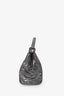 Fendi Silver Metallic Medium Peekaboo Top Handle